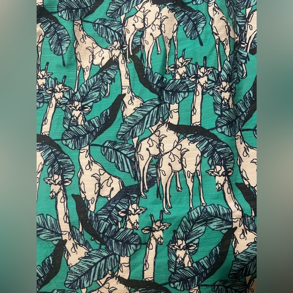 Talbots size 2 pieties giraffe print dress - Picture 4 of 5